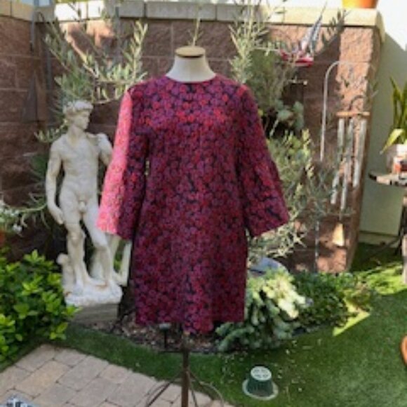 Nicole Miller Collection Size M Red, Purple and Black, Threads shimmer - Picture 1 of 8